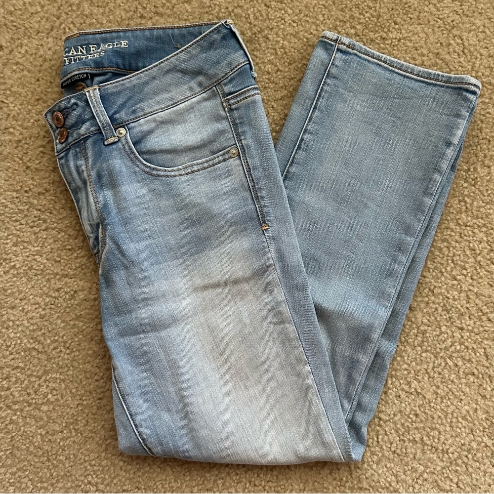 American Eagle Artist Crop Jeans